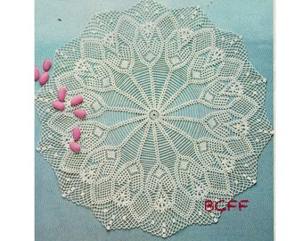 Lace Crochet Pattern - Thread Crochet Centerpiece Doily Digital PDF Crochet Pattern