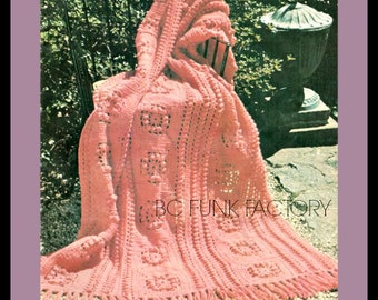 Afghan Crochet Pattern Home Crochet Pattern - Afghan - Throw - Blanket - PDF Crochet Afghan Pattern