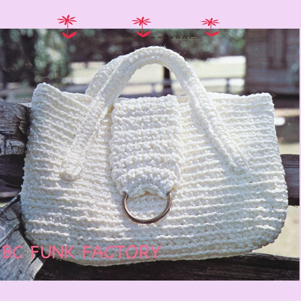 Crochet Pattern Crochet Bag Pattern Tote Pattern crochet purse, woman bag, summer bag beach bag, handbag, PDF Crochet Pattern