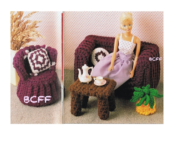 crochet barbie furniture patterns