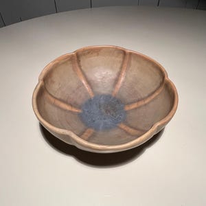 Exeter Fine Crafts keramikskål, Arts and Crafts Revival, signerad EFC, 1970-80-talen