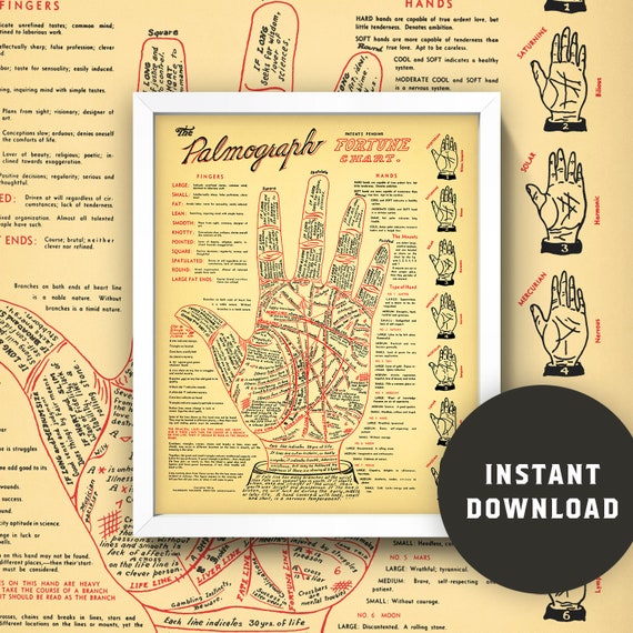 Palmograph Fortune Chart