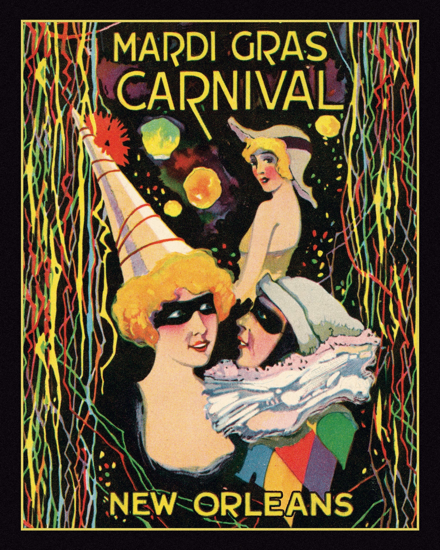 1978 mardi gras poster