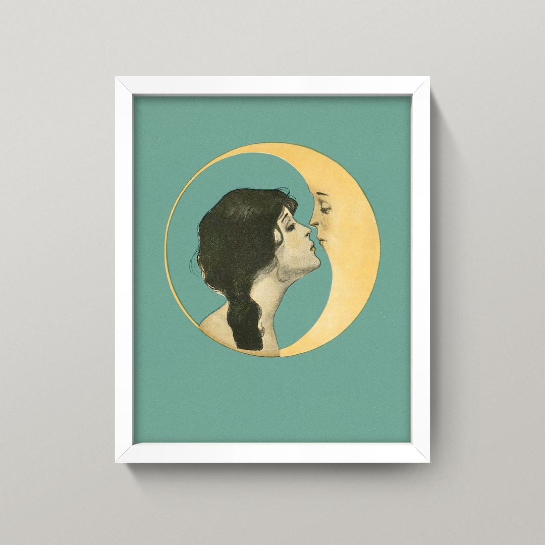 Moon Lover Print 27 x 19.5cm