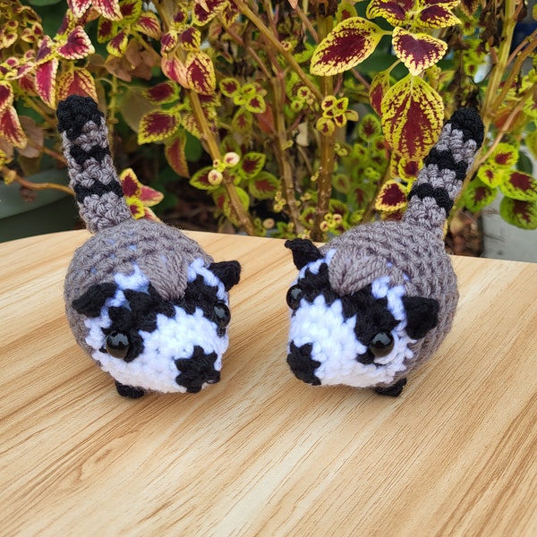 Racoon  Amigurumi / Racoon Plush / Raccoon Plush