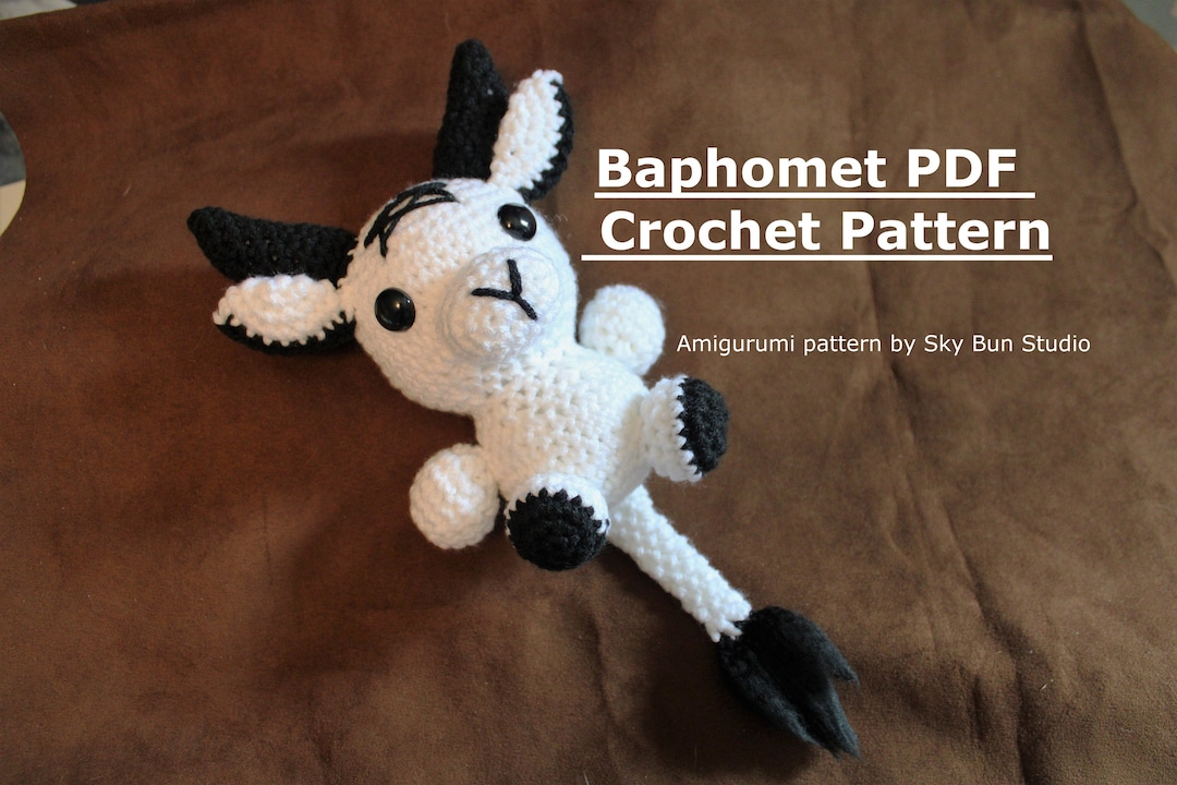 Baphomet Amigurumi Pattern / Baphomet Plush Pattern / Baphomet Crochet