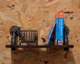 Industrial Shelf with Angled mount