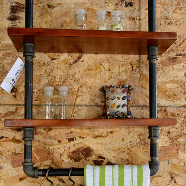 Pipe Towel Bar Etsy