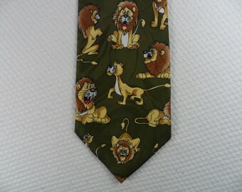 Rare 80/'s Vintage DIMODA Hand Made Baseball Patterned Multicolor Necktie