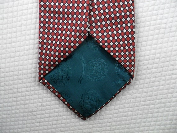 Vintage Tommy Hilfiger Tie USA Pure Silk Red and … - image 2