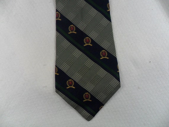 Buy Vintage Tommy Hilfiger Tie USA Silk and Green Online in India - Etsy