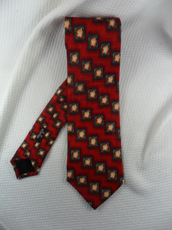 Vintage Chuck Hines of Barrington Tie USA  Pure S… - image 4