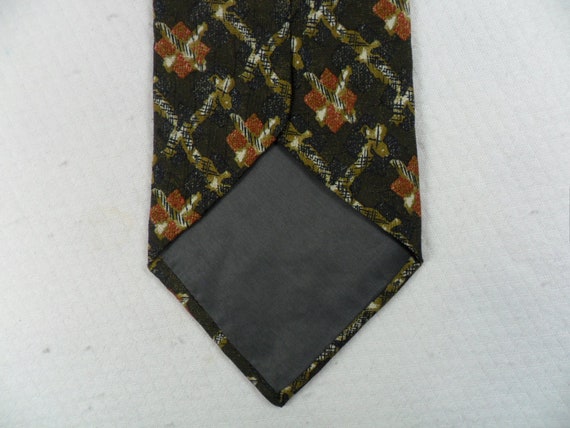 Vintage Stefano Milano Tie Hand made in Italy 100… - image 2