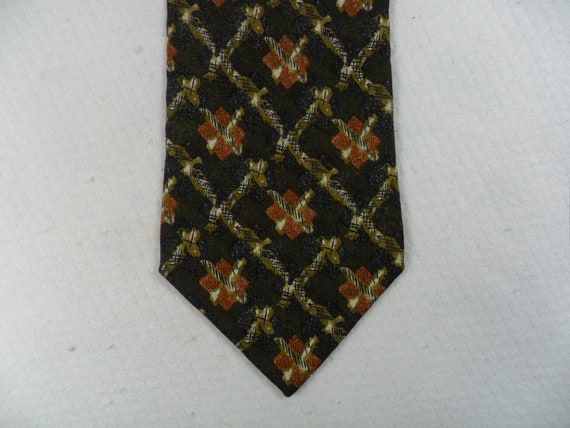 Vintage Stefano Milano Tie Hand made in Italy 100… - image 1