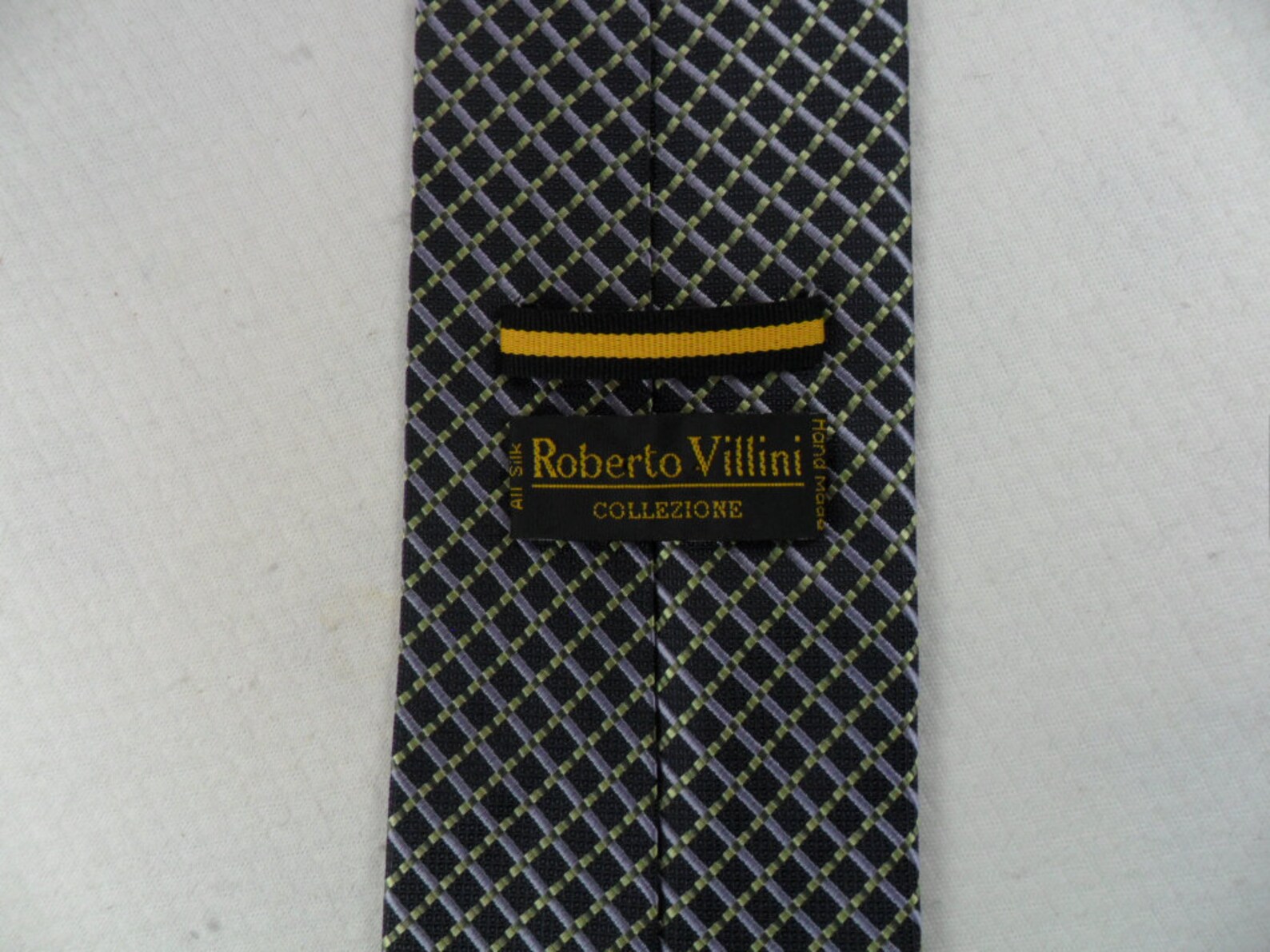Vintage Roberto Villini Collezione Tie Hand Made Pure Silk - Etsy