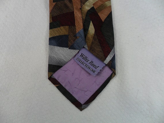 Vintage Jimmy Tie Willis Reed Collection One Pure Sil… - Gem
