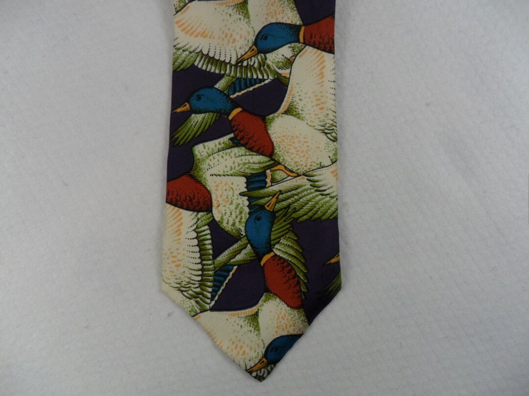 mallard duck tie