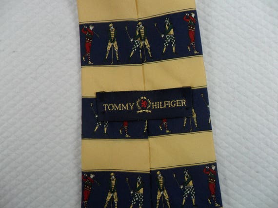 Vintage Tommy Hilfiger Tie USA Imported Pure Silk… - image 3