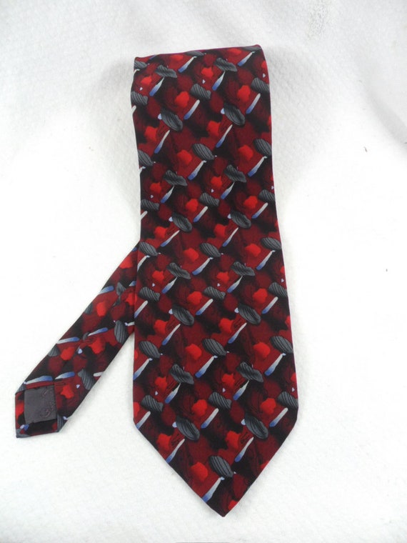 Jerry Garcia Happy Birthday - Gray Tie Mens Necktie