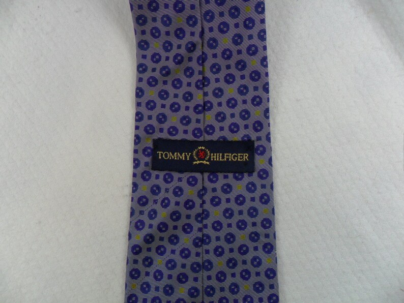 tommy hilfiger purple tie
