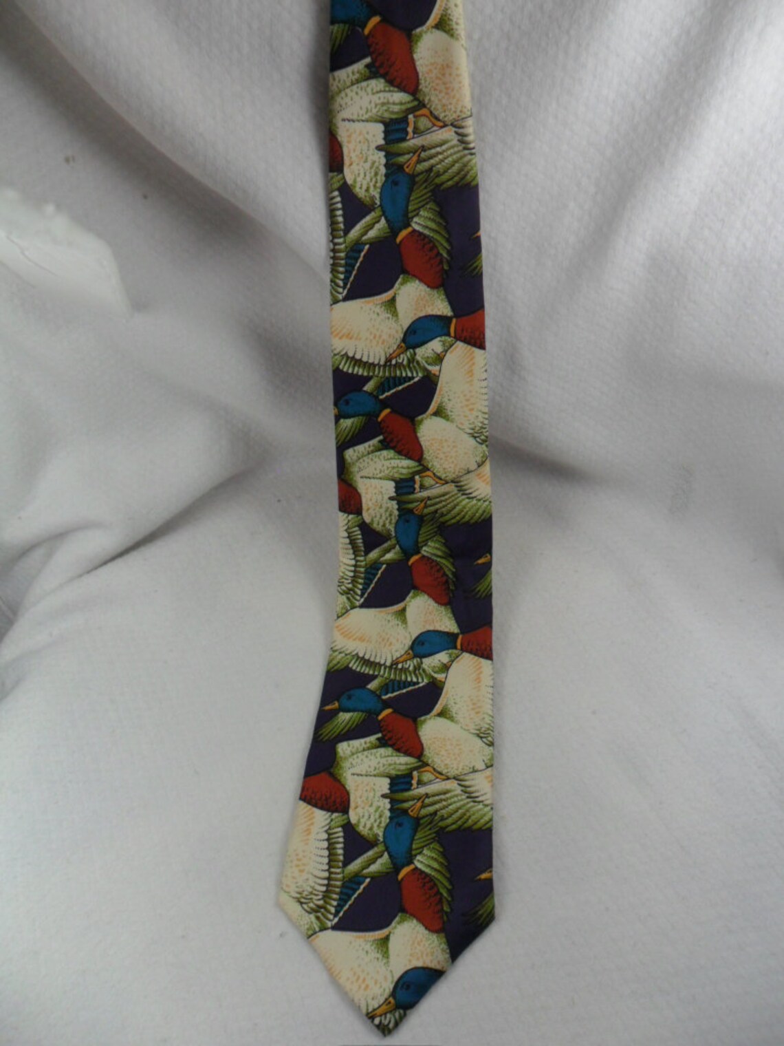mallard duck tie
