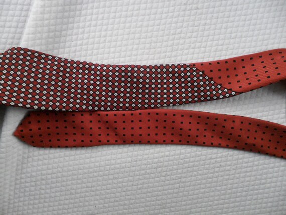 Vintage Tommy Hilfiger Tie USA Pure Silk Red and … - image 4