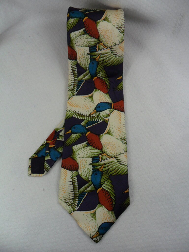 mallard duck tie