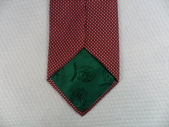 Vintage Tommy Hilfiger Tie USA Pure Silk Red and … - image 2