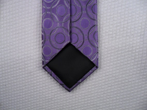 Vintage Michael Kors Tie USA Made Pure Silk Geome… - image 2