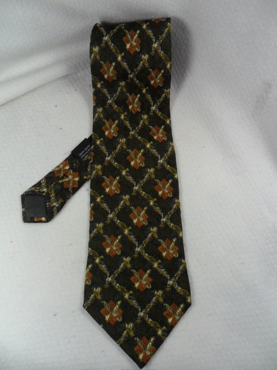 Vintage Stefano Milano Tie Hand made in Italy 100… - image 4