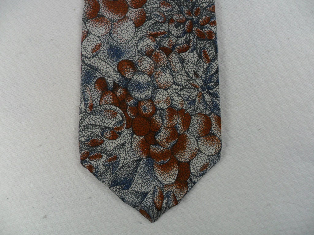 小物 Vintage silk original stole 00537-