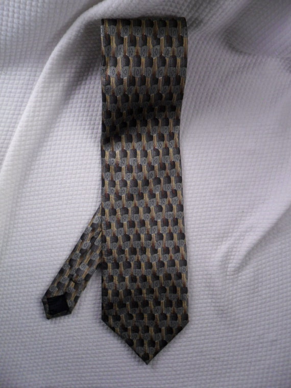 XL Vintage J Garcia Tie Pure Silk Birdland Collec… - image 4