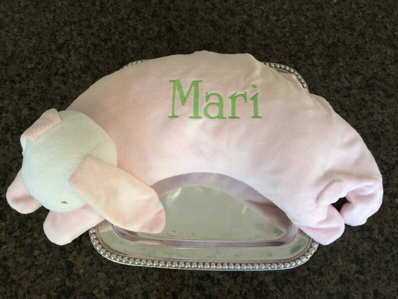 Angel Dear Curved Pillow Baby Pillow Animal Pillow Angel Etsy