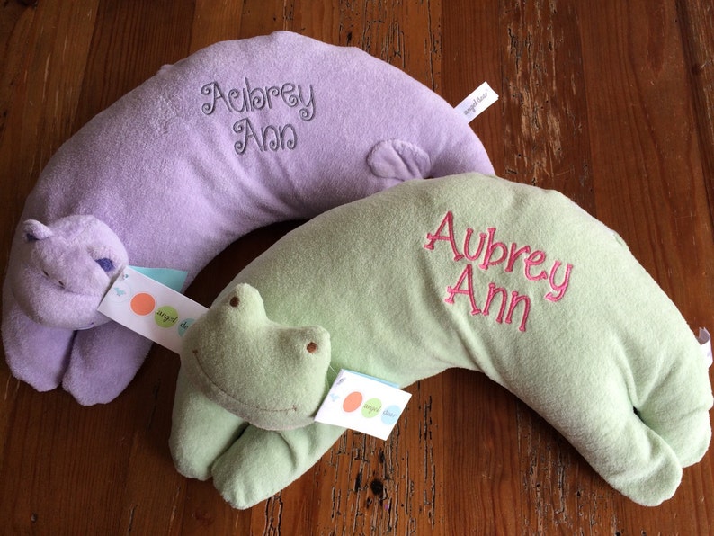 Angel Dear Curved Pillow Baby Pillow Animal Pillow Angel Etsy