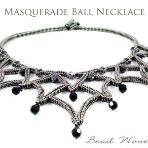 Masquerade Ball Necklace Tutorial image 5