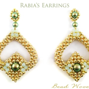 Rabia&#39;s oorbellen-tutorial - PDF- en video-instructies