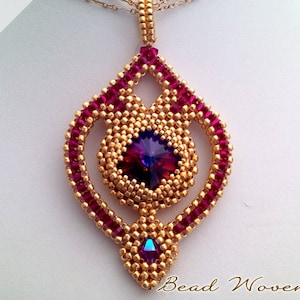 Sultana Pendant Tutorial: Video and PDF instructions