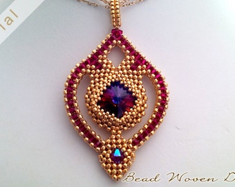 Sultana Pendant Tutorial: Video and PDF instructions