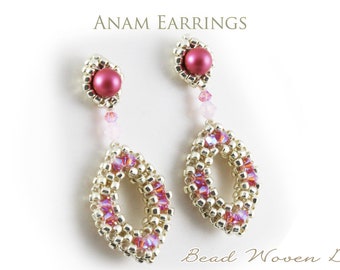 Anam Earrings Tutorial: PDF and Video instructions