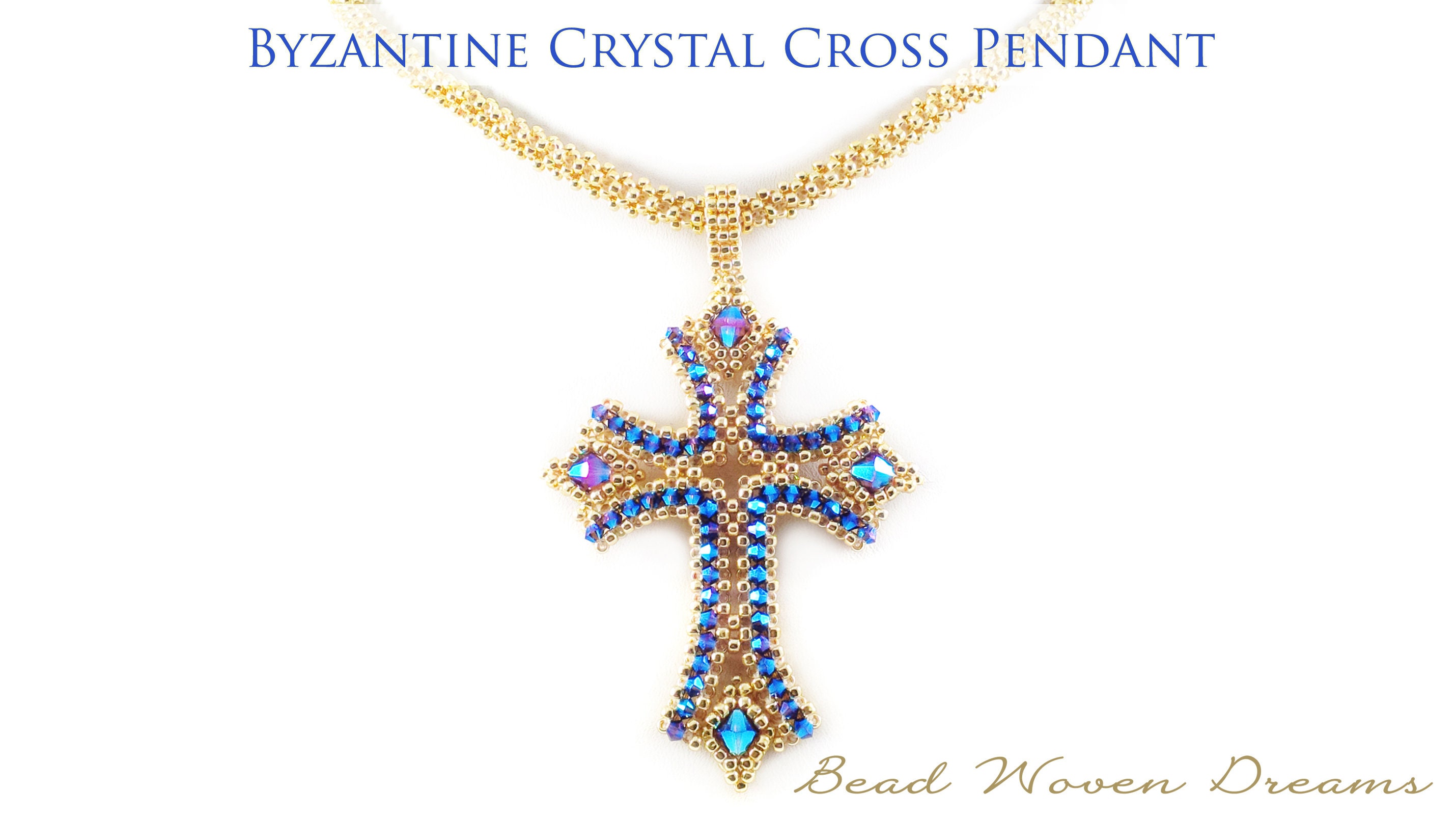 Up To 82% Off on Crystal Cross Pendant Necklac... | Groupon Goods