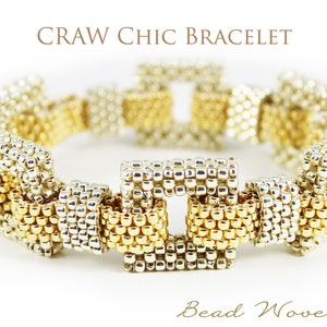 CRAW Chic bracelet tutorial: video and PDF