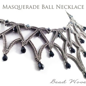 Masquerade Ball Necklace Tutorial image 2