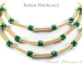 Rania Necklace Tutorial: PDF and Video instructions
