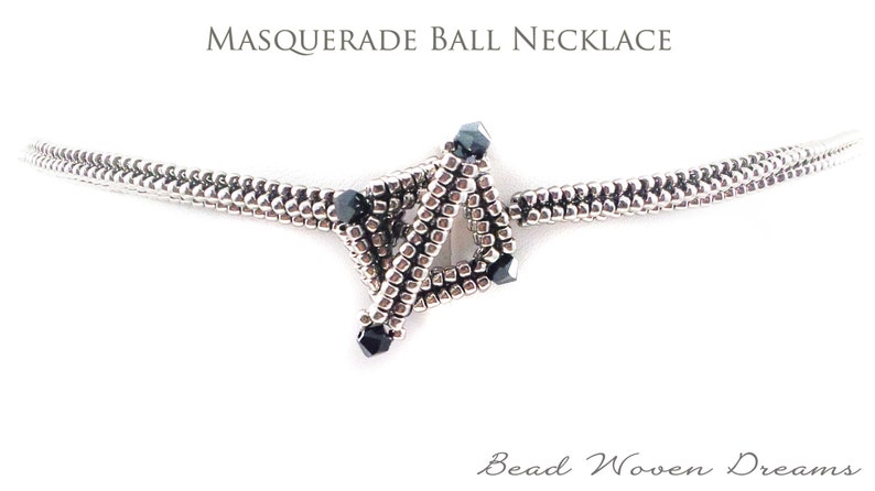 Masquerade Ball Necklace Tutorial image 3