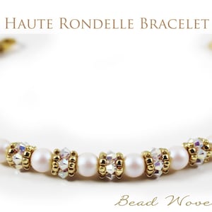 Haute Rondelle bracelet tutorial: Video and PDF instructions