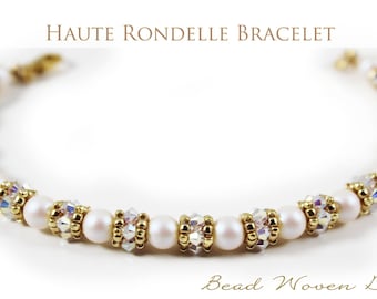 Haute Rondelle bracelet tutorial: Video and PDF instructions