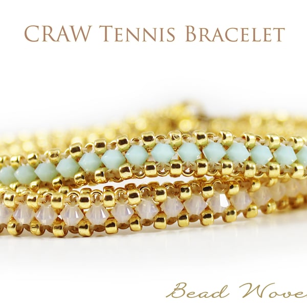 CRAW Tennis Bracelet Tutorial: PDF Instructions