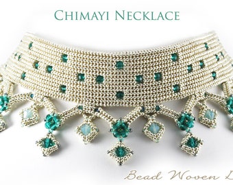 Chimayi Necklace tutorial: PDF and Video instructions