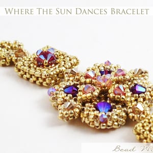 Where The Sun Dances Bracelet and Necklace Tutorial: PDF and Video Instructions