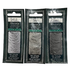 Madeira Decora Rayon Embroidery Floss